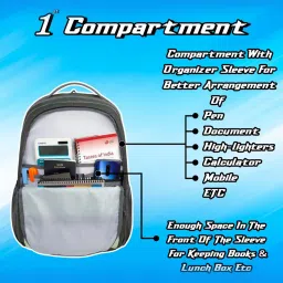 F Gear Airbus Army Green Medium Backpack image 4