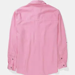American Eagle Outfitters Pink Regular Fit Shirt image 4