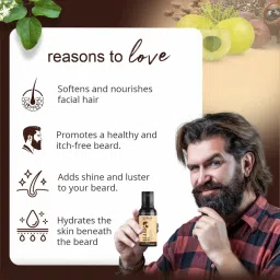 Globus Naturals Activated Charcoal Facial Kit & Beard Oil Combo for Men image 4