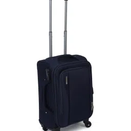 Teakwood Leathers Blue Soft Case Large Trolley Bag - 95.5Ltrs image 4