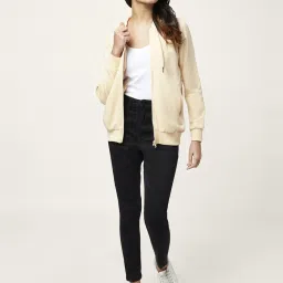 Honey by Pantaloons Beige Cotton Sweatshirt image 4