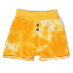 MiArcus Kids Yellow Printed Vest with Shorts image 4