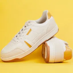 Forca by Lifestyle Men's Beige Casual Sneakers-image-5