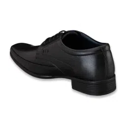 Duke Men's Black Derby Shoes image 5