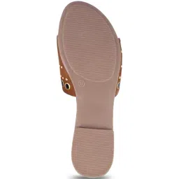 Hoversoul X D'Lorzeri Women's Embro Mocha Flats image 5