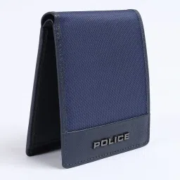police accessories Police Men Leather Solid Black Wallet image 4