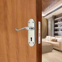 Screw Tight Stainless Steel Chrome Plated Lever Lock Handle Z110402CP image 4