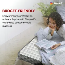 Sleepwell Star Gold 5 inch Queen High Resilience HR Foam Mattress image 2