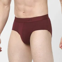 Jack & Jones Maroon  Regular Fit Briefs image 3