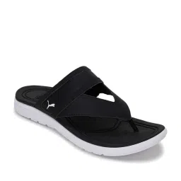 Puma Women's Softride Sunny Flip Jet Black Flip Flops image 2