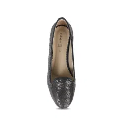 Footin by Bata Women's Black Casual Loafers image 4