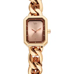 Fastrack Women Rectangular Dial & Bracelet Style Straps Analogue Watch FV60084WM01W-picture-1