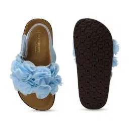 Pantaloons Junior Kids Blue Back Strap Sandals image 3