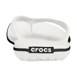 Crocs Unisex Crocband White Flip Flops image 5