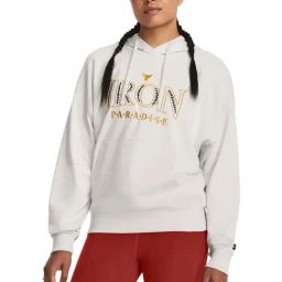 UNDER ARMOUR White Cotton Embroidered Sports Sweatshirt-picture-21