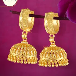 VIVASTRI Women Gold-Plated Alloy Earrings-picture-34