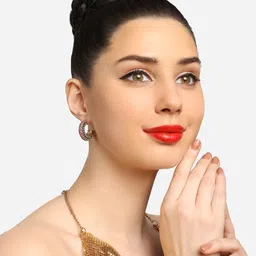 Zaveri Pearls Gold Plated Studs Earrings image 4
