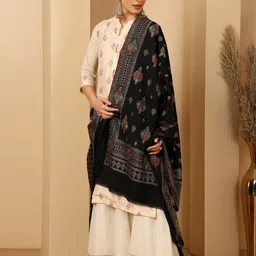 Tweedle Ethnic Motifs Printed Shawl-picture-14