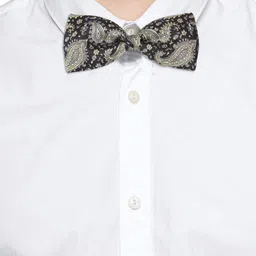 Tossido Grey Printed Bow Tie image 4