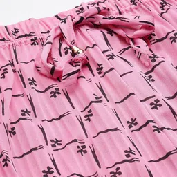 Aarika Girls Floral Printed Palazzos image 2