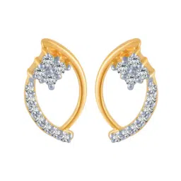 P.C. Chandra Jewellers 18 kt Gold & Diamond Earrings-picture-13