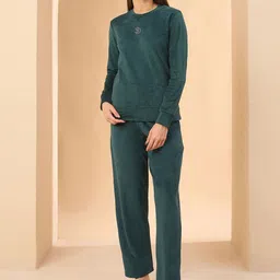 Sweet Dreams Women Round Neck Night Suits-picture-34