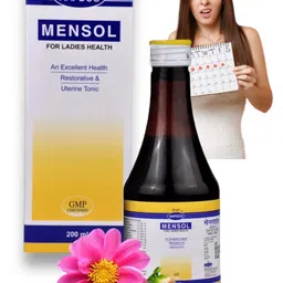 homocos Med-008 Hapdco Mensol Homeopathy For Women 200ml - Bottle image 1