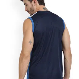 FTX Pack Of 4 Colourblocked Round Neck T-shirts image 5