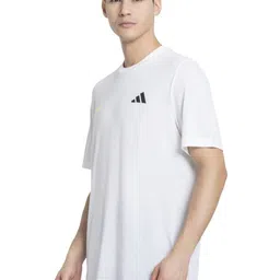 ADIDAS TNS US G T Brand Logo Printed Pure Cotton Round Neck T-shirt image 4