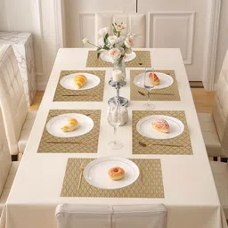 Aura 18-Pcs Geometric Table Placemats image 3