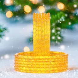 KOTTIAR CREATIONS Set Of 12 Beaded Bangles image 1