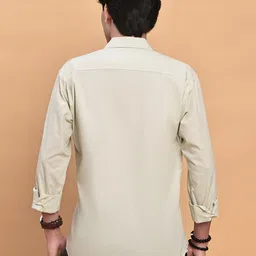Tanip Spread Collar Cotton Shirt image 3