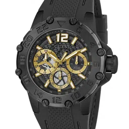 GUESS Men Textured Dial & Straps Analogue Multi Function Watch GW0640G2 image 2