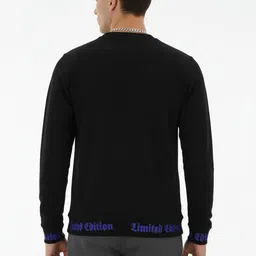 glitchez Typography Terry Regular Fit Sweatshirt image 2
