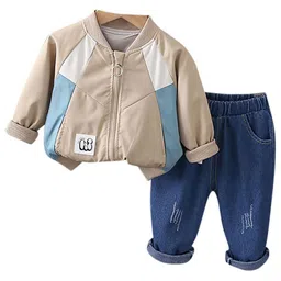 StyleCast x Revolte Boys Colourblocked Coat with Trousers-picture-33