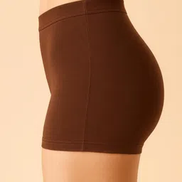 Apraa & Parma Combed Cotton Pack of 2 Mid-Rise BoyShort Brief AP SBT-33 R Green,Brown XS 2 image 5