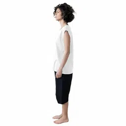 NOTWILD Women Pack Of 2 Solid Round Neck Cotton T-shirts image 3