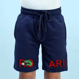 NUSYL Boys Printed Regular Fit Cotton Shorts image 3