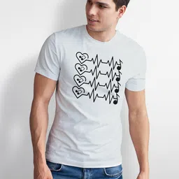 Seekbuylove Men Graphic Printed Regular Fit Round Neck Cotton Bio Finish T-shirt-image-38
