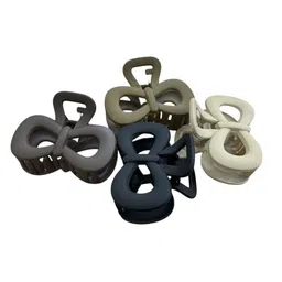 AccessHer Women Set of 4 Strong Hold Non-Slip Ponytail Claw Clip image 5