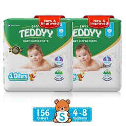 TEDDYY Easy Baby Diaper Pant Small- (S) 78 count - (Pack of 2)-picture-7
