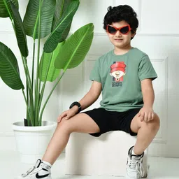 FITINC Boys Printed Bio Finish T-shirt image 3