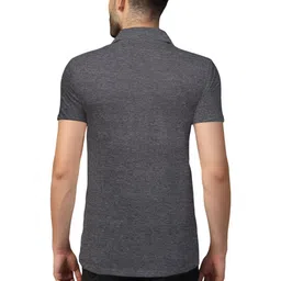 BEYOU FASHION Men Printed Polo Collar T-shirt image 3