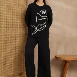 InWeave Printed Round Neck Tunic & Palazzos Co-Ords image 5