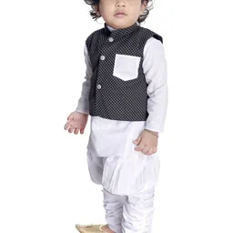 NEW GEN Boys Regular Kurta with Patiala image 2