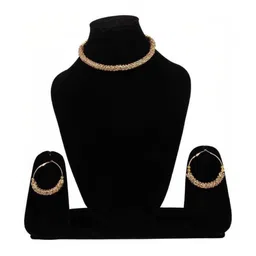 PINGHAKS Gold Plated Stones Studded Jewellery Set image 3