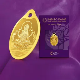 MMTC-PAMP Goddess Lakshmi LBMA Certified 24K 999 Gold Bar- 2g-picture-25