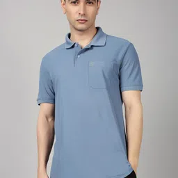 Lux Cozi Fillament Polo Collar Short Sleeves Lounge T-Shirt-picture-16