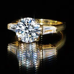 CRYSTALANE Stainless Steel Gold-Plated Stainless Steel Ring-picture-17