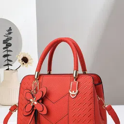 StyleCast Women Textured Structured Tasselled Handheld Bag-image-98